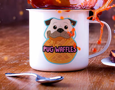 Pug Waffles