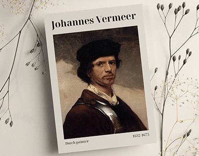 Editorial design / Johannes Vermeer / 2023