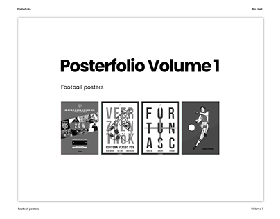 Posterfolio Volume 1