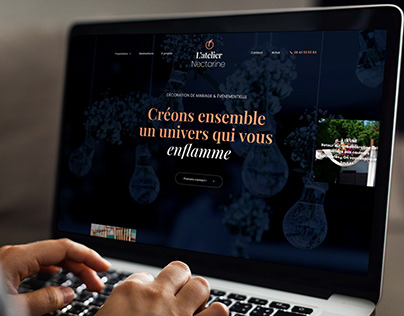 Site web - L'Atelier Nectarine