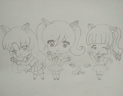 3 Nyan Cats