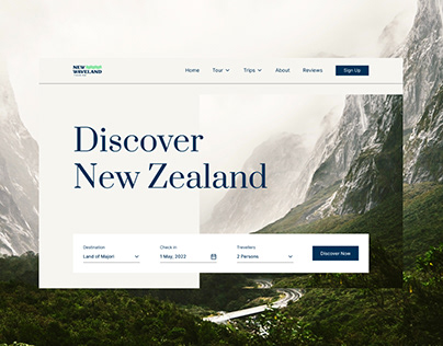 Website New Waveland Tourism