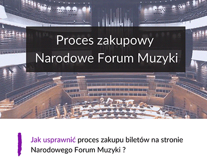 UX audit of Narodowe Forum Muzyki website