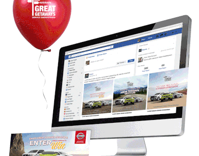 Nissan Service Sweepstakes campaign