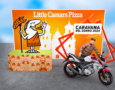 Caravana del zorro Little Caesars
