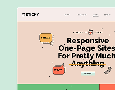 Sticky_Landing_Page ➥ Website Builder