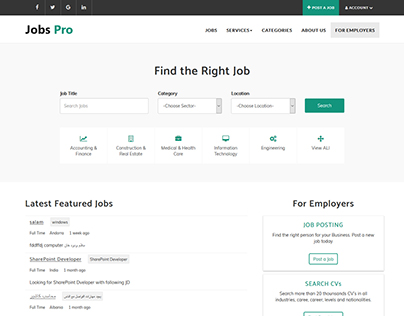 Jobs Pro PHP Job Portal