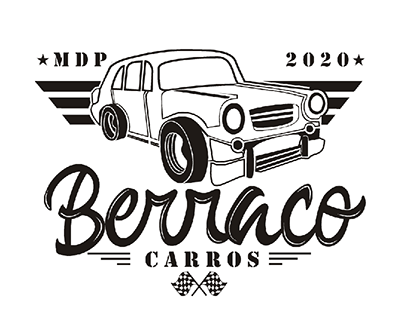 Logo agencia de autos 'Berraco carros'
