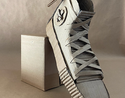 Cardboard Shoe Prototype
