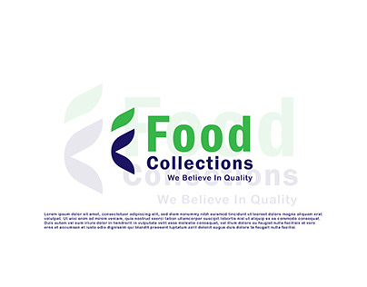 Food Collection Logo Design 🔥