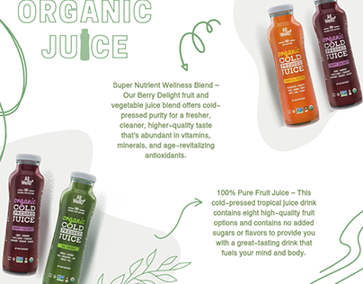Organic juice