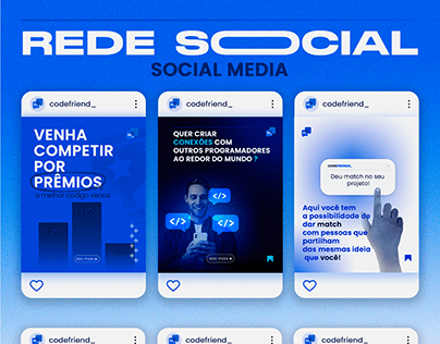 Social Media | CodeFriend App