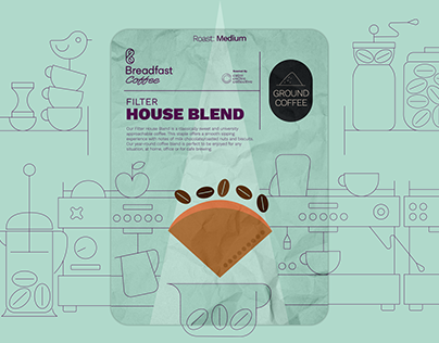 Coffee Pouch for Breadfast Coffee