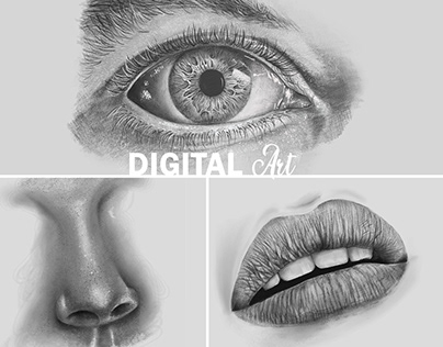 Realistic digital sketches