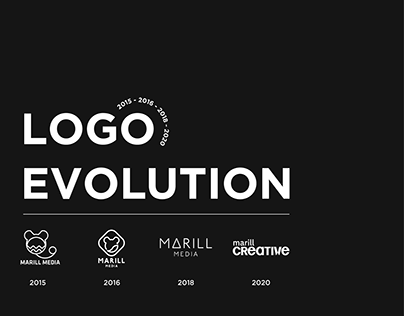 marillCreative Logo Evolution