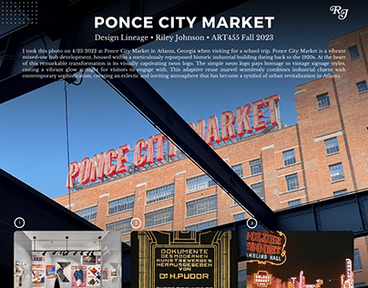 Ponce City Market - Design Lineage 1
