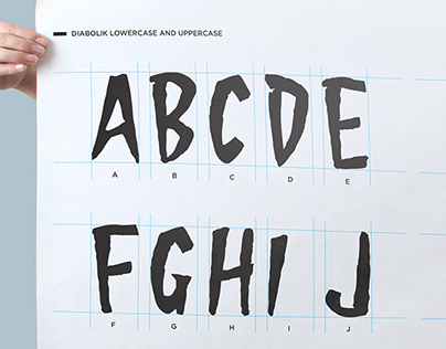 Diabolik® Regular typeface