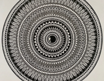 Detailed Mandala art