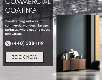 Unleash Brilliance: Savage Surfaces Commercial Coating
