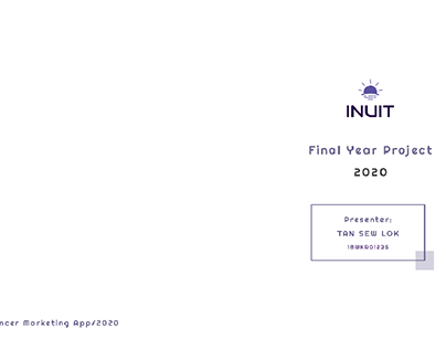 Final Year Project - INUIT (Influencer Marketing App)