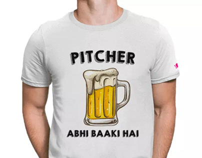 Pitcher Abhi Baaki Hai Tshirt