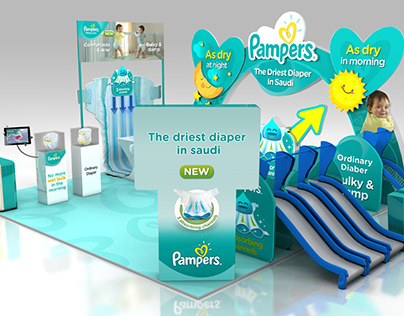 Pampers M6 Activation & Stands