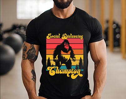 Bigfoot Vintage T-Shirt Design