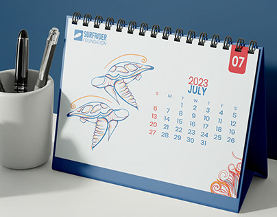 Surfrider Foundation - calendar 2023