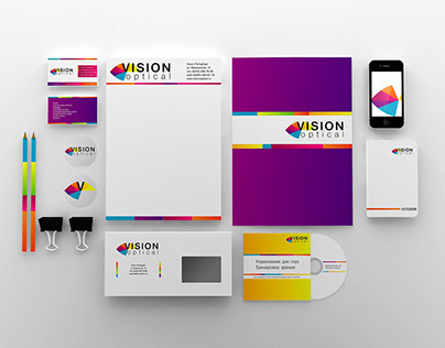 Vision optical corporate identity