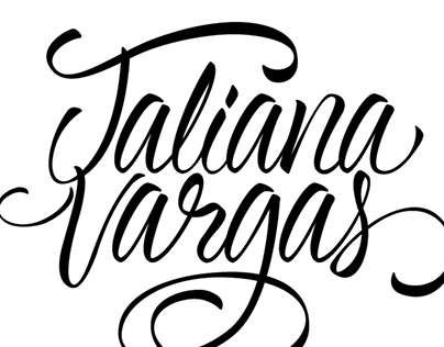Lettering Taliana Vargas Revista Cromos