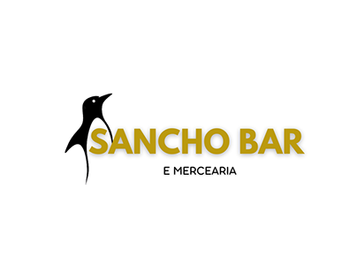 Logomarca criada para um bar e mercearia