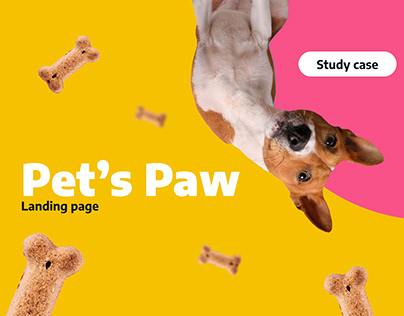 Pet's Paw - Landing page - UI/UX