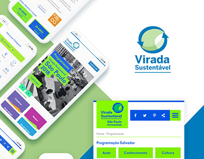 Virada Sustentável - Mobile Website