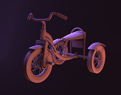 Tricycle - 3D Model