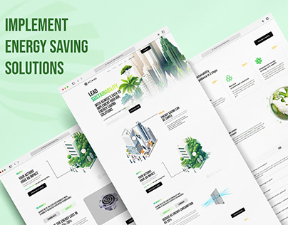 Energy Website Design