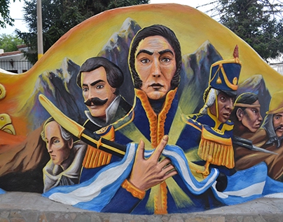 San Martin Mural