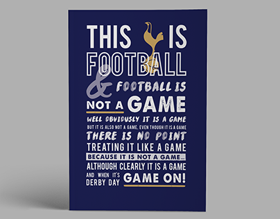 Football Is Not A Game