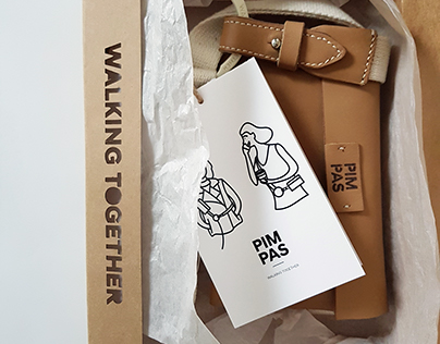 PIMPAS walking together product and packaging