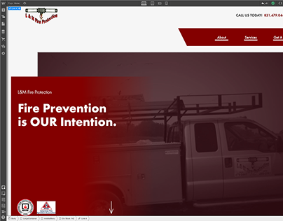 L&M Fire Protection - Webflow - Case Study