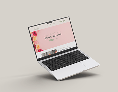 Project thumbnail - Diseño web: Blooms to grow