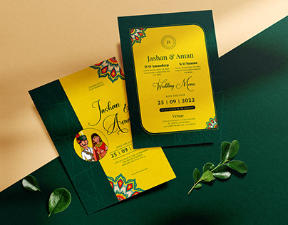 Indian Wedding Invitation Cards Vol.2
