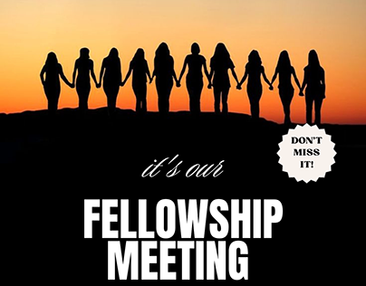 Diamond Ladies Fellowship Invitation