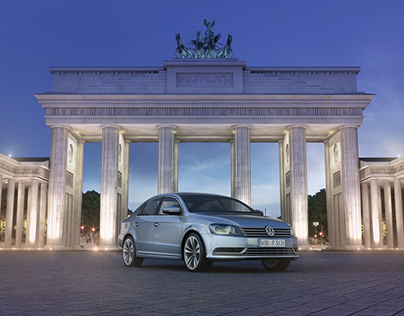 Volkswagen / Brandenburger Tor / Print ADV