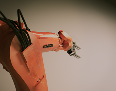 Kuka KR210 with Maxwell Render
