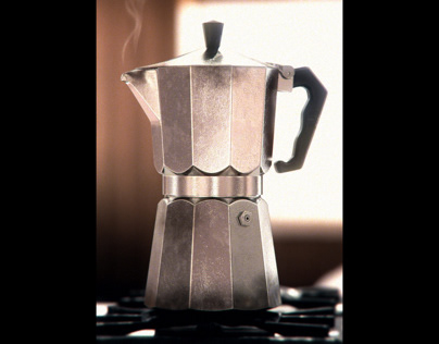 3D Stovetop Coffee Maker