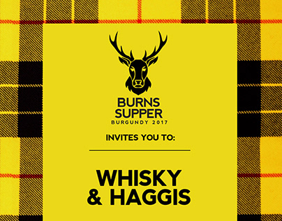 Burns Night - Invites