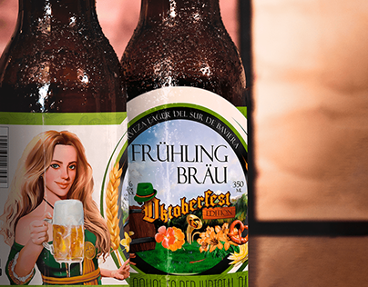 German lager beer - Branding and Packaging