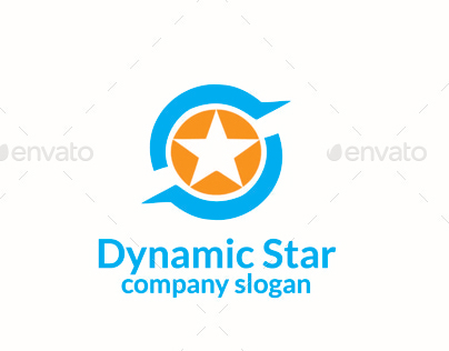 Dynamic Star Logo