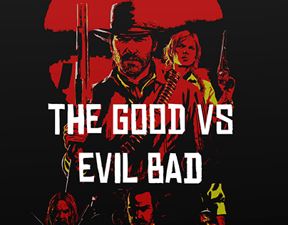 THE GOOD VS EVIL BAD FILM POSTER