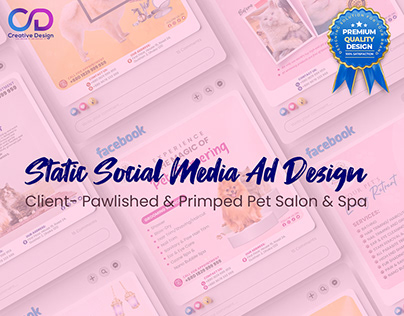 Static Social Media Ad Design
